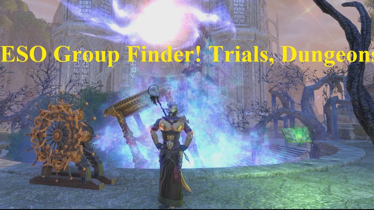 ESO Group Finder Trials Dungeons