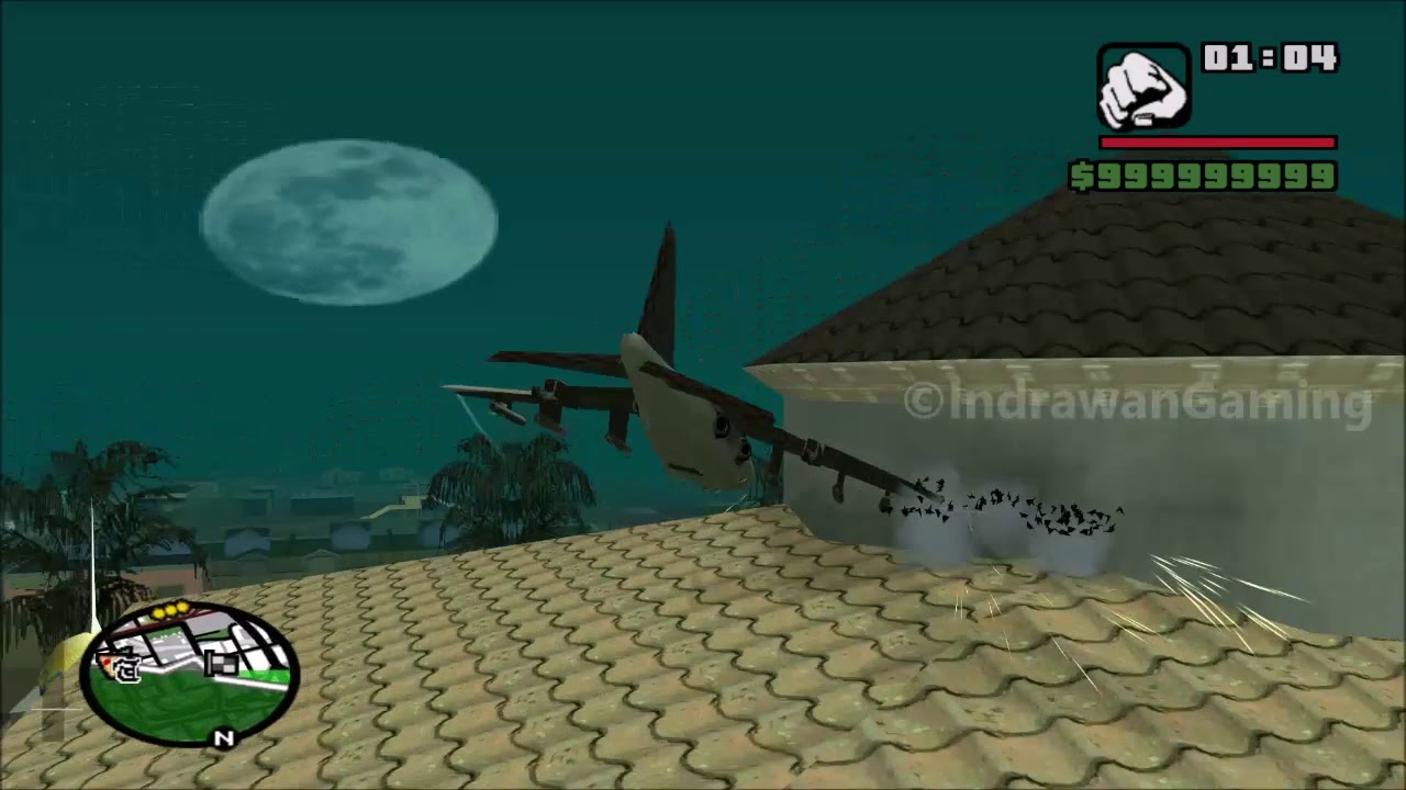 GTA San Andreas - Wasted And BOOM #45 (Plane Crashes)