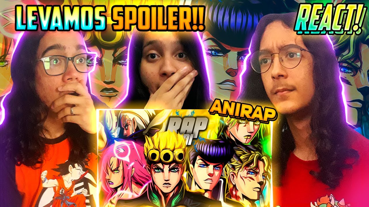 REACT Destino Final | (JoJo's Bizarre Adventure) ESPECIAL 400K PT 2 | AniRap | [GEEK React]
