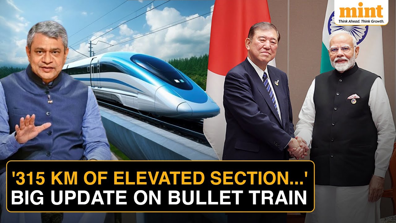 'Now, Even In Maharashtra...': India Bullet Train Project Update | Minister Ashwini Vaishnaw Says...