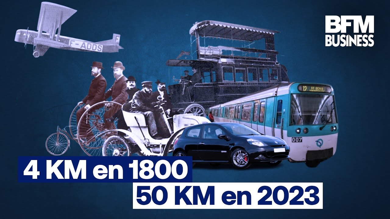 De 1800 &agrave; 2023 : la grande histoire des transports en France