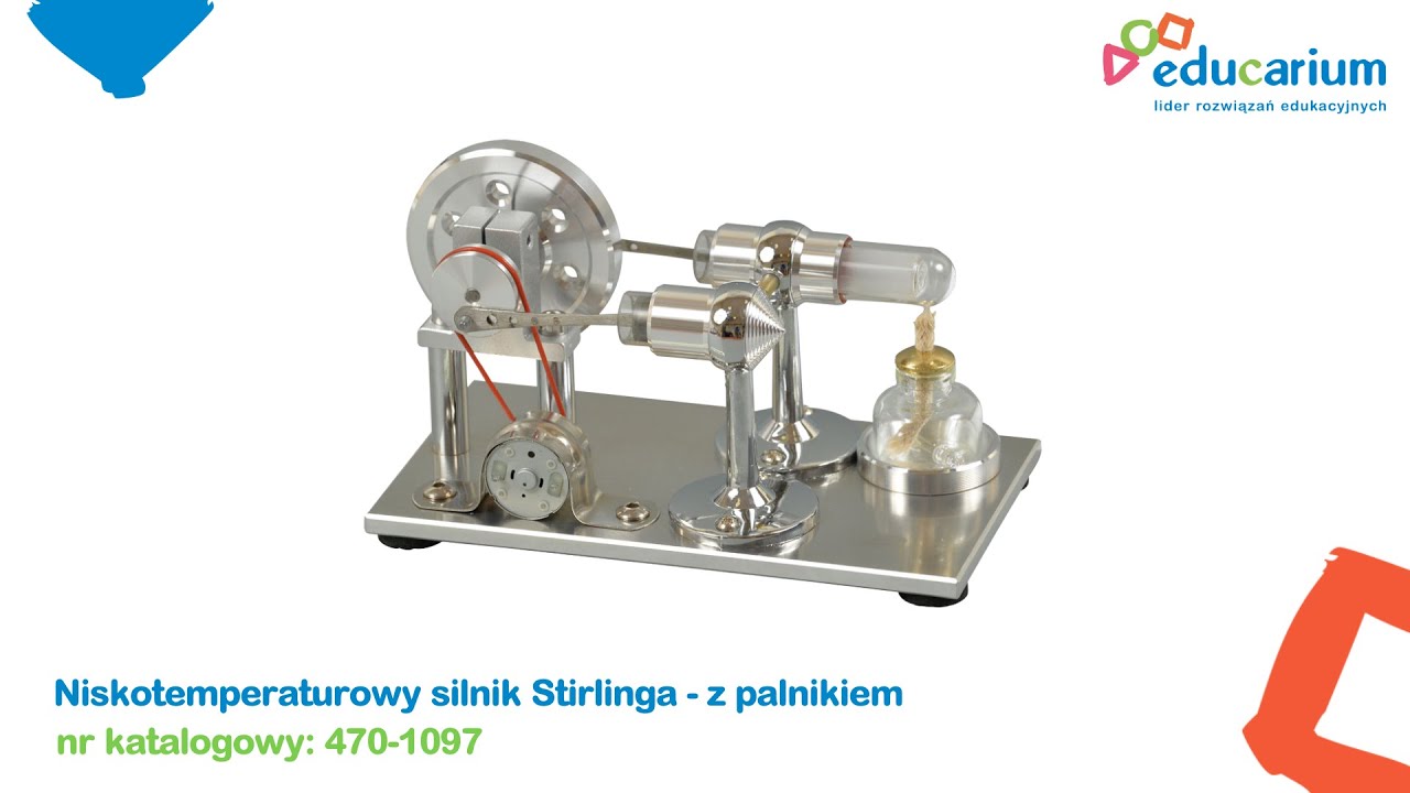 Niskotemperaturowy silnik Stirlinga