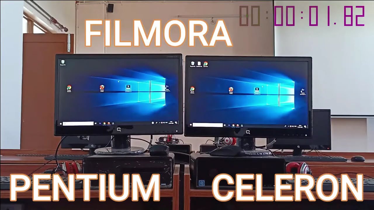 Тест скорости Intel Celeron и Pentium Gold