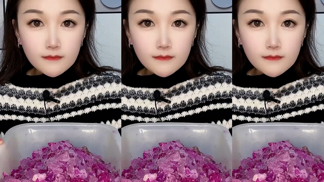 ASMR MUKBANG ICE EATING SOUNDS FROM THE FROZEN WATER