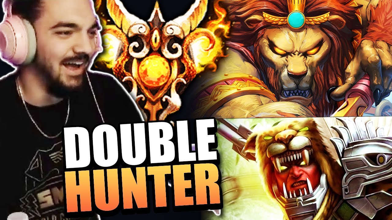 WE TRIED DOUBLE HUNTER?! (3k Joust Tourney Practice) - Smite