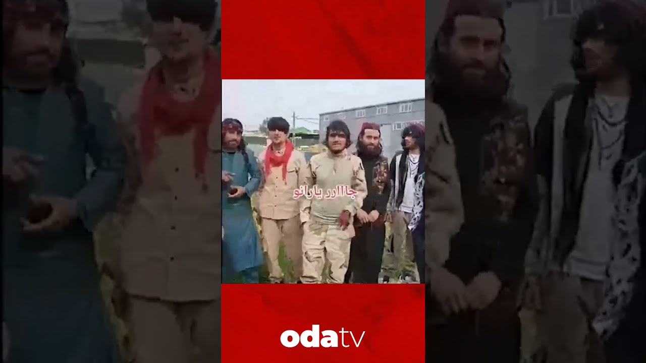 Türkiye'ye kaçak yollarla giriş yapan Üniformalı Afganlar, tehditkar bir video paylaştı 