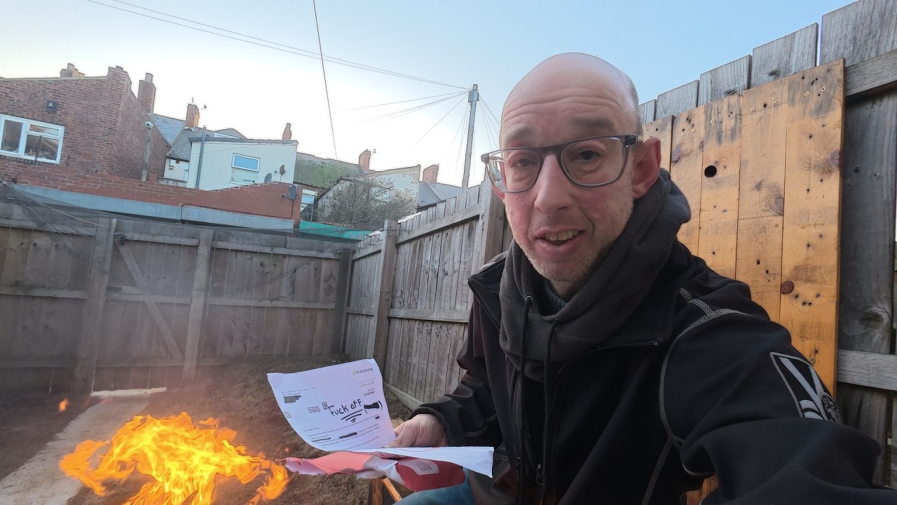 Just me having a chat about my latest letter from the tv licence agency. And What I do with them.