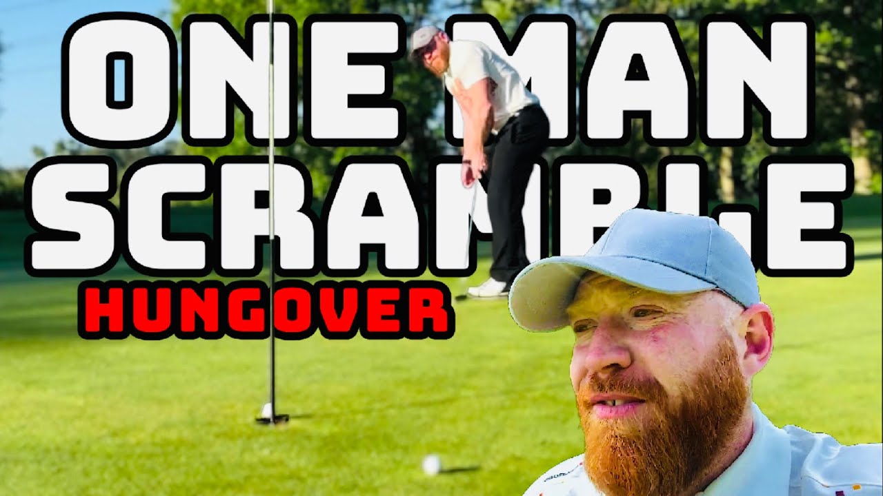 EAGLED the 1st hole&hellip;HUNGOVER |One Man SCRAMBLE | 9 holes | Golf Vlog | 460 Golf
