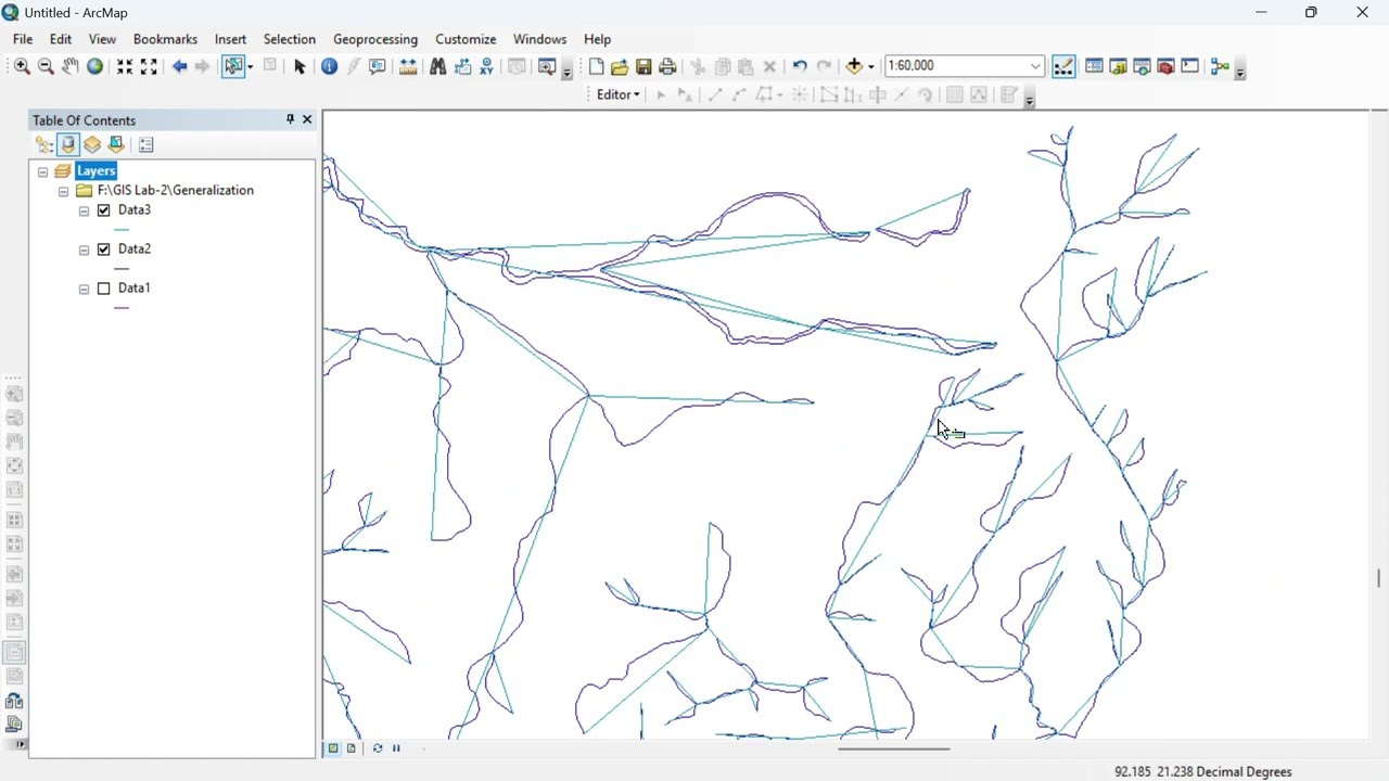 Generalization in ArcGIS