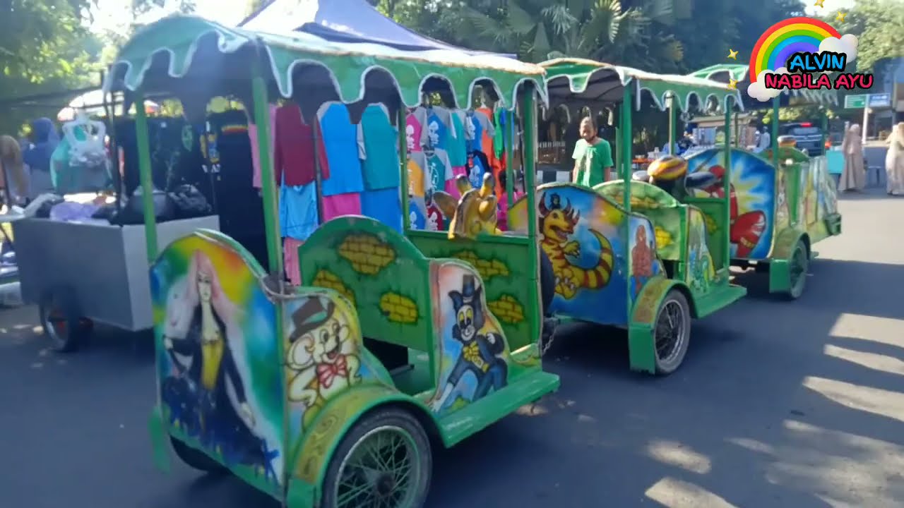 Wow,banyak pilihan kereta kelinci