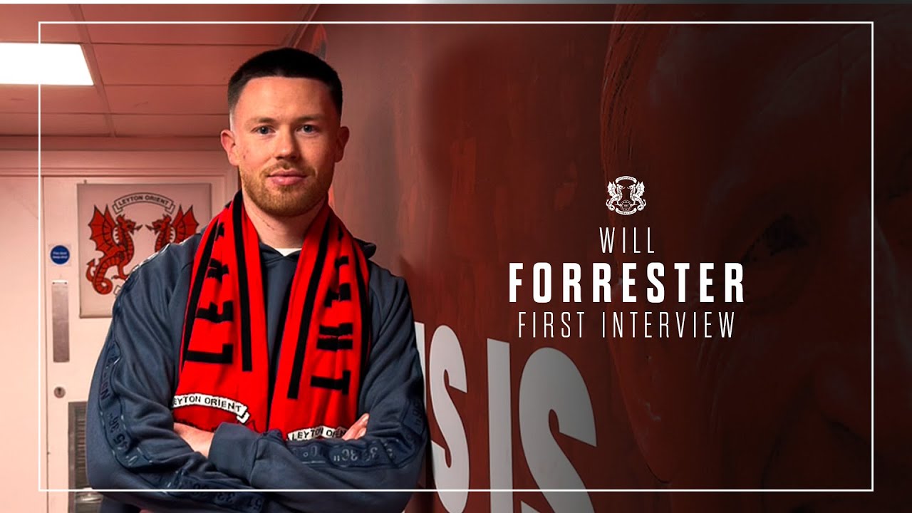 Will Forrester shares his delight at signing for Leyton Orient