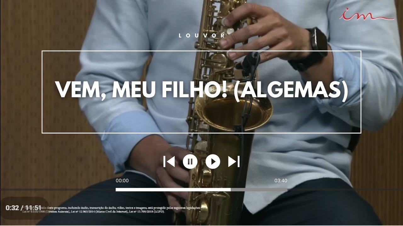 Vem, Meu Filho! (Algemas) - Igreja Cristã Maranata