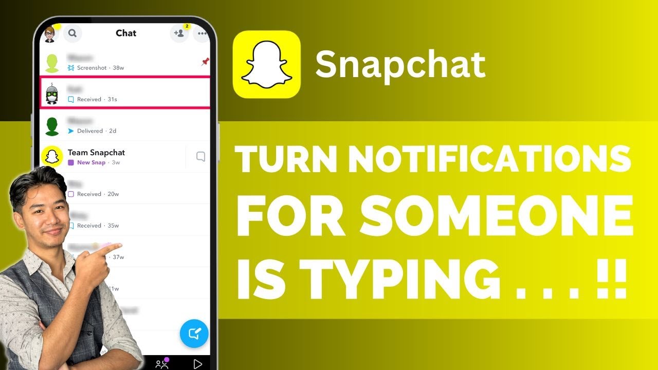 How To Turn Off Snapchat Notifications For Someone Is Typing !