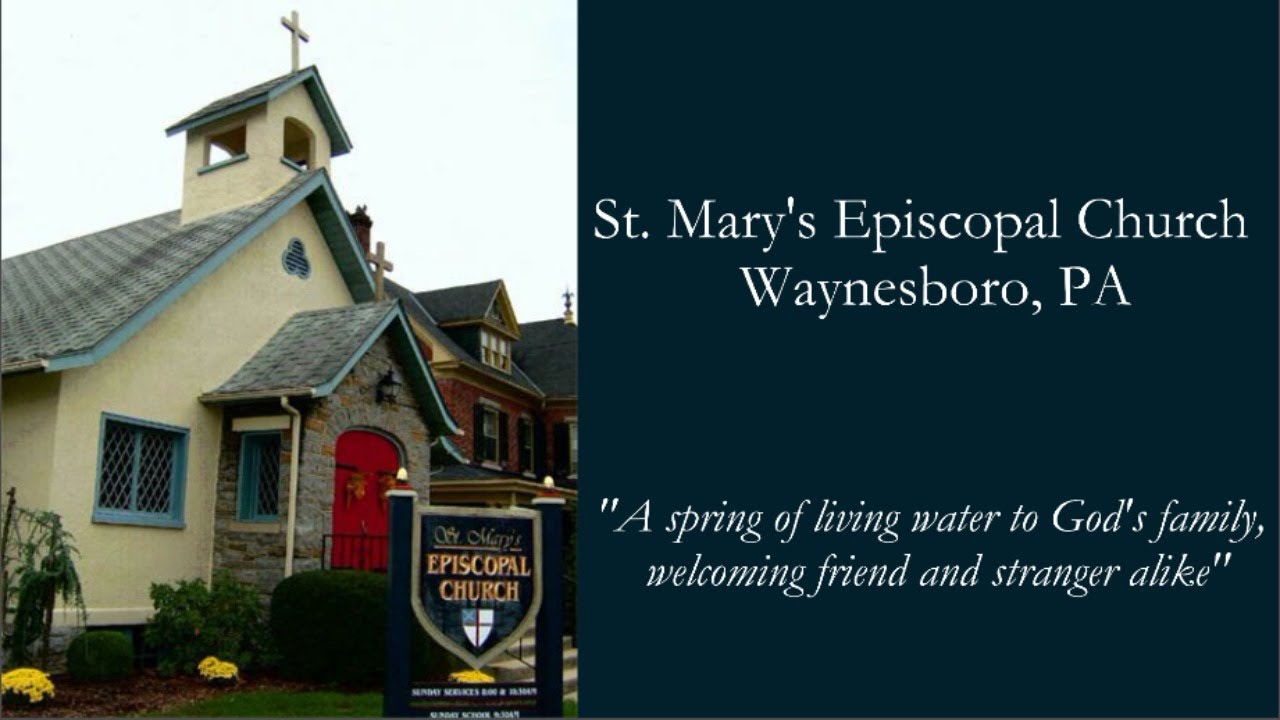 St. Mary's Sunday Service 10:30 AM,  Waynesboro  January 4, 2026