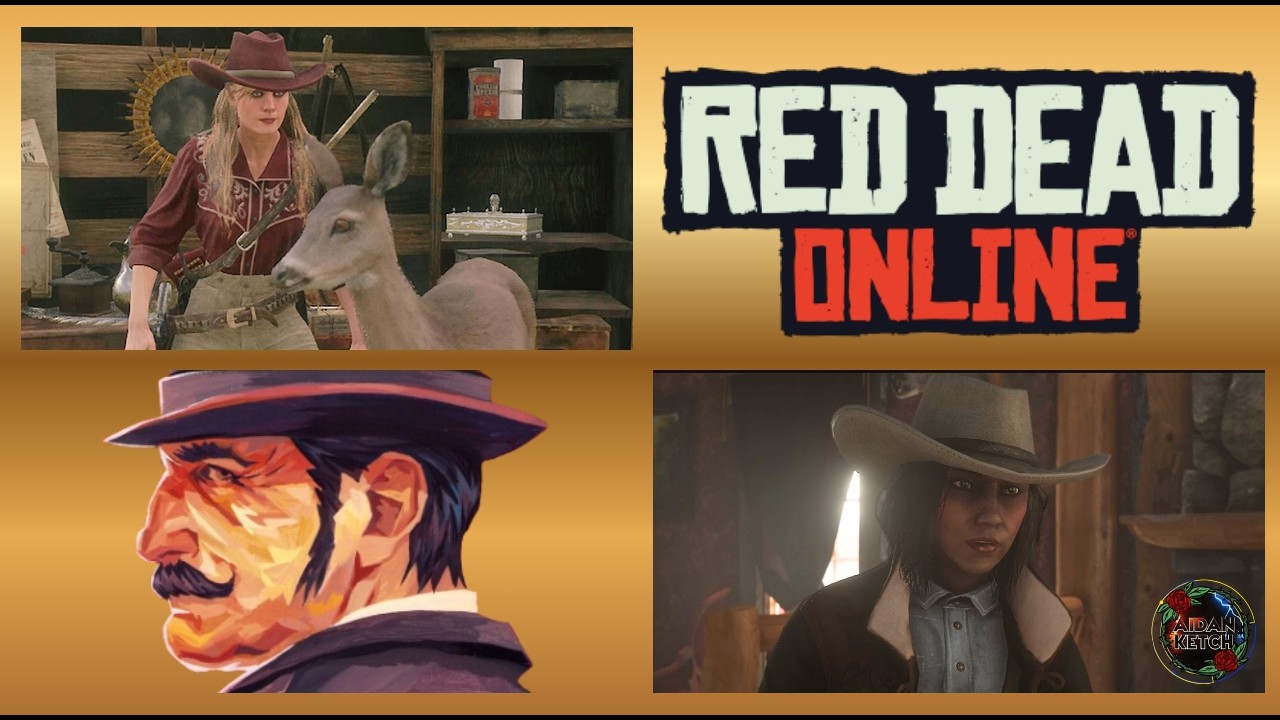 🔴Red Dead Online: Levelling Up, Grinding Money & Gold, Whatever Else