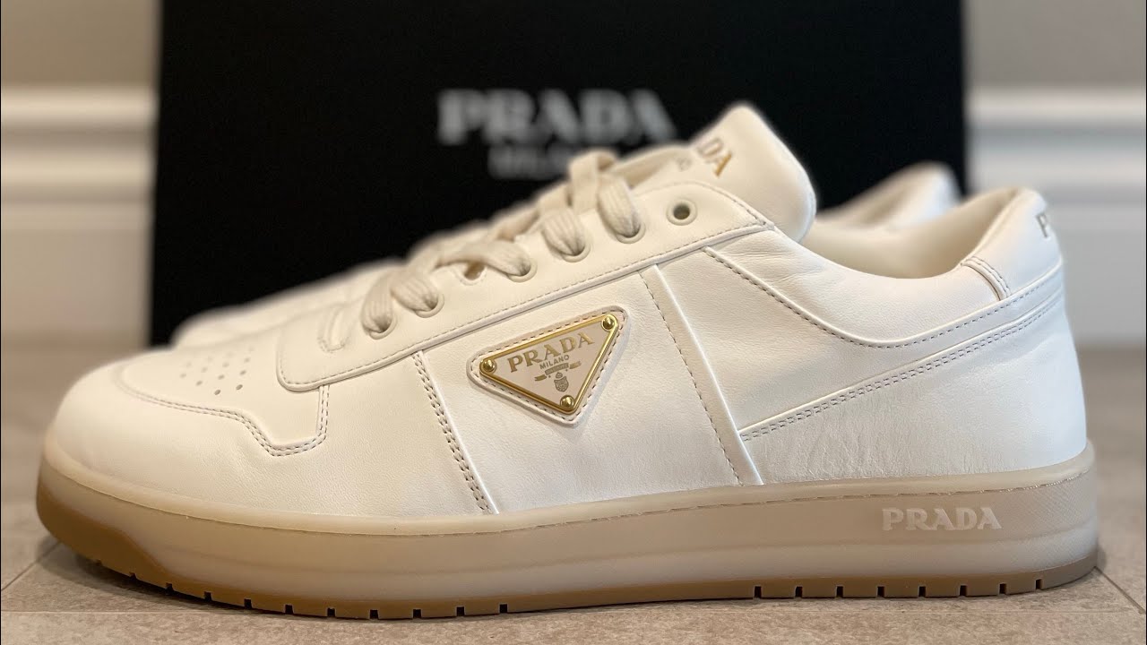 PRADA DOWNTOWN SNEAKERS (Avorio - Ivory)