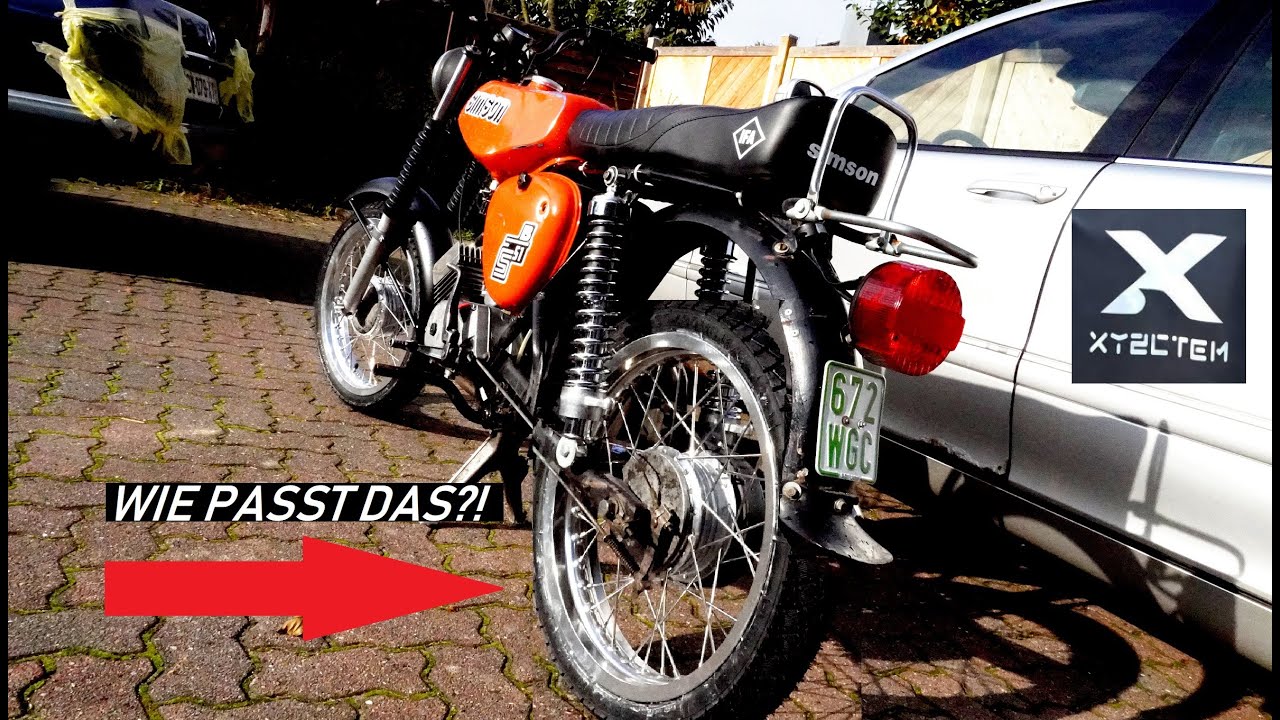 Breite FELGEN für die SIMSON S51!