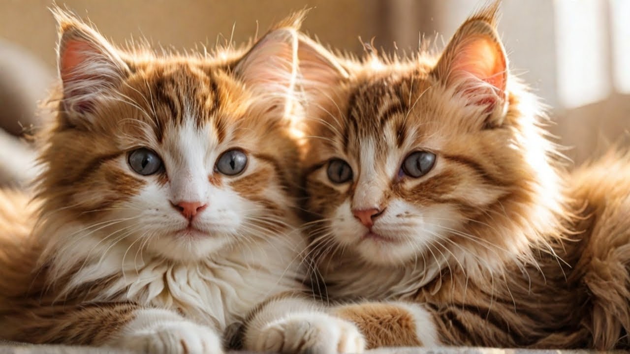 Watch My Cute Cats ,Relaxing Soulful  sleepy Kittens