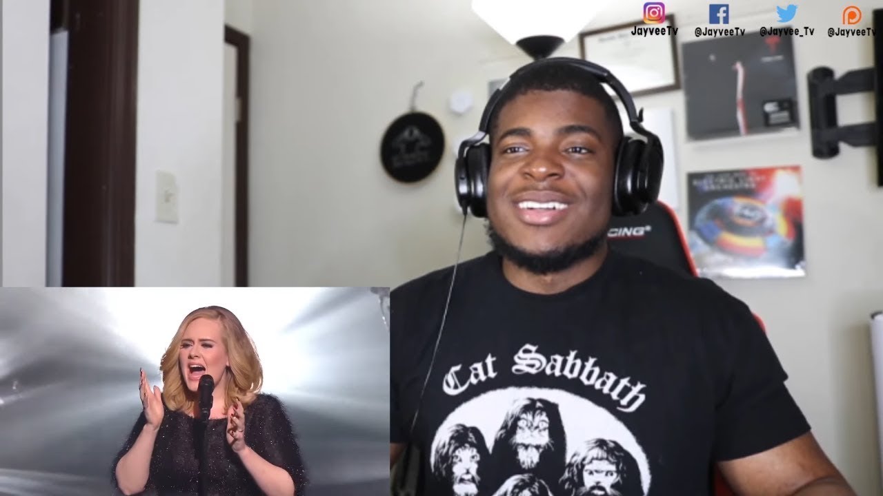 WOW IS THIS REAL?!!|  Adele - Hello LIVE REACTION