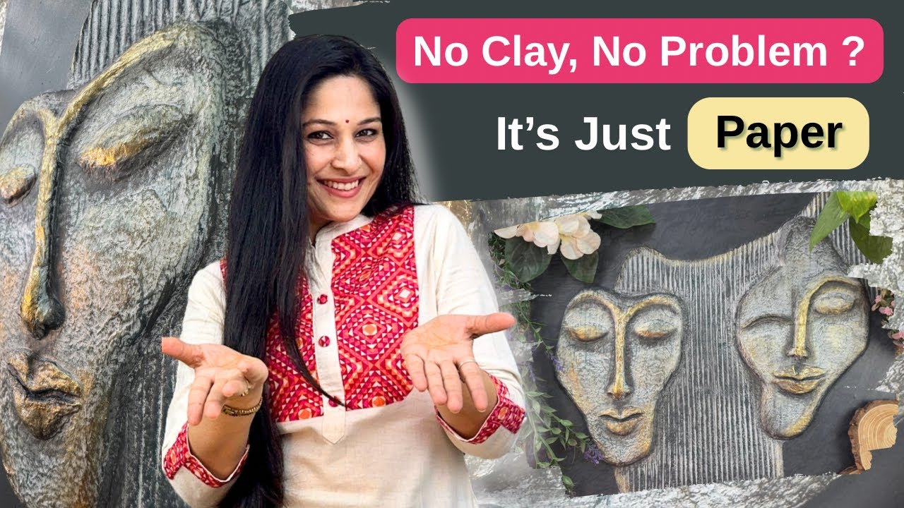 Clay Who? Create Amazing Wall Art with Easy Homemade Paper Mache!