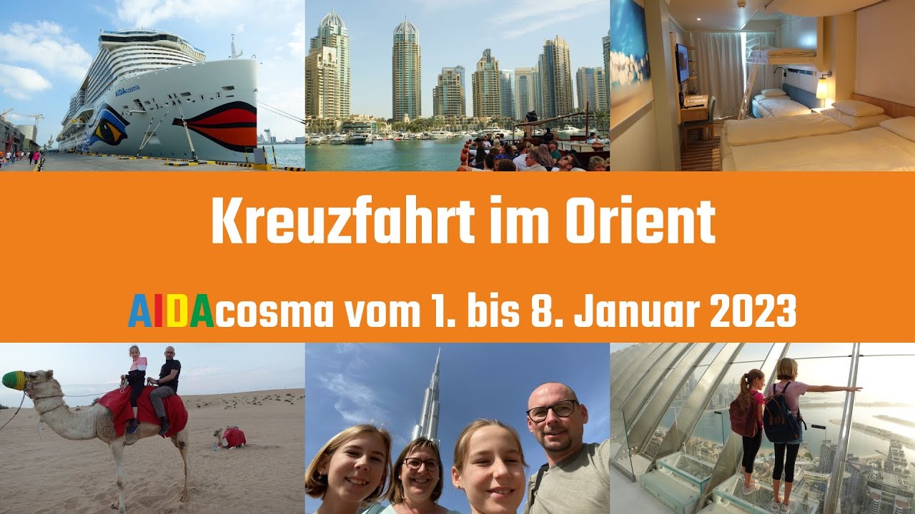 Kreuzfahrt im Orient mit AIDAcosma (Dubai - Abu Dhabi - Muscat)