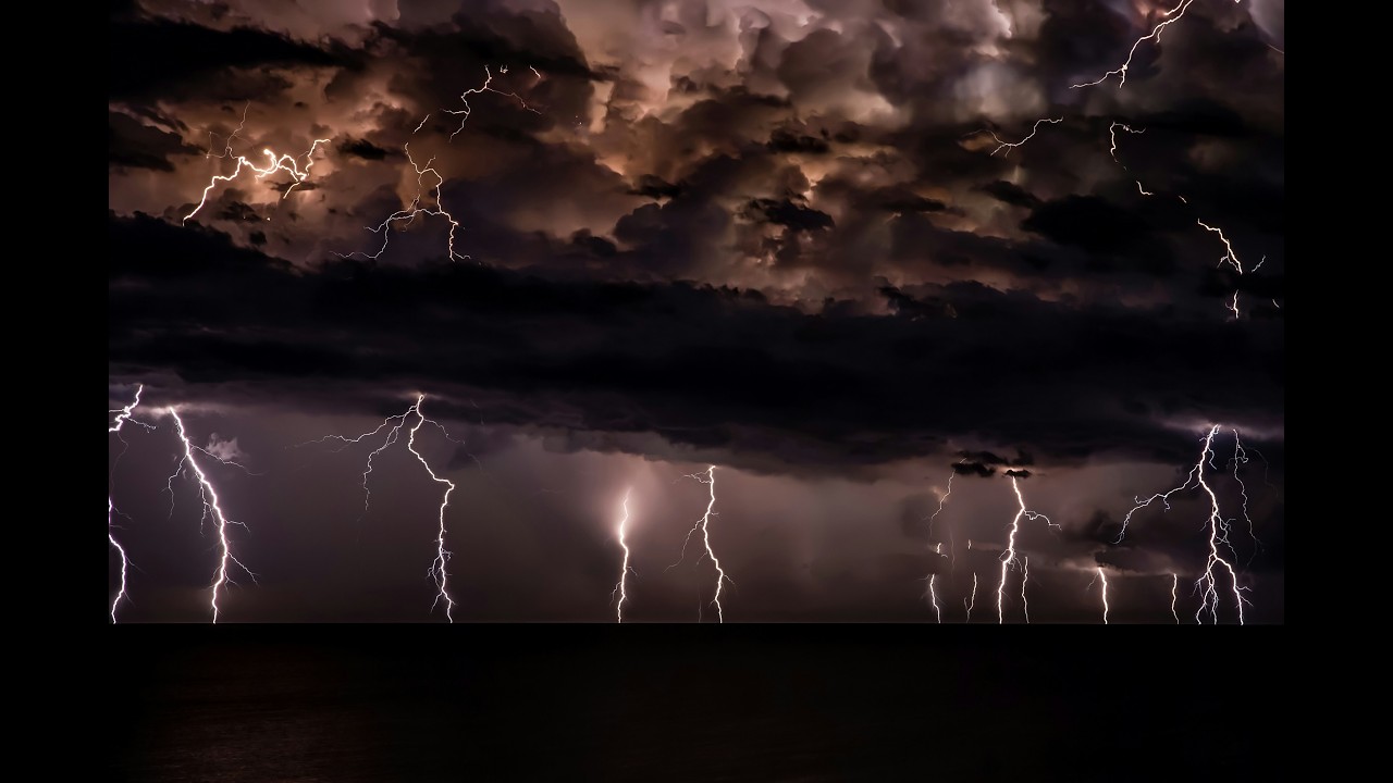 Relaxing rain and thunder sounds