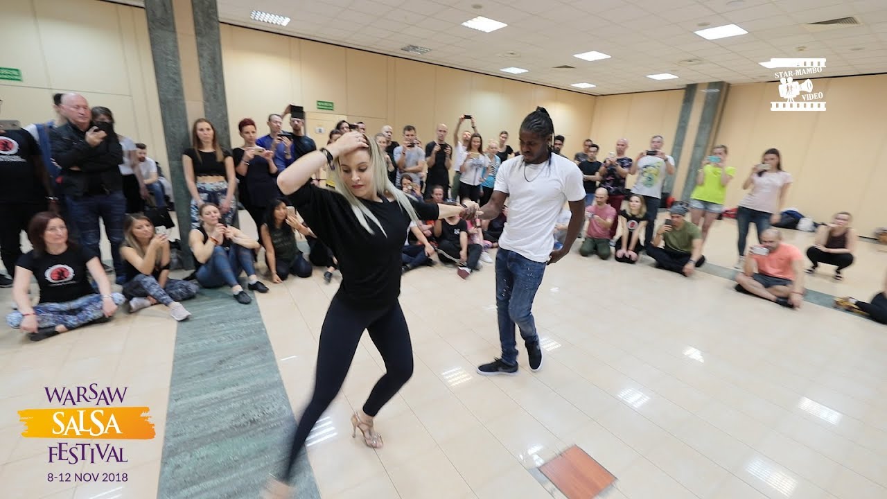 Enah Lebon & Carolina - demo Urban Kizz @ WARSAW SALSA FESTIVAL 2018