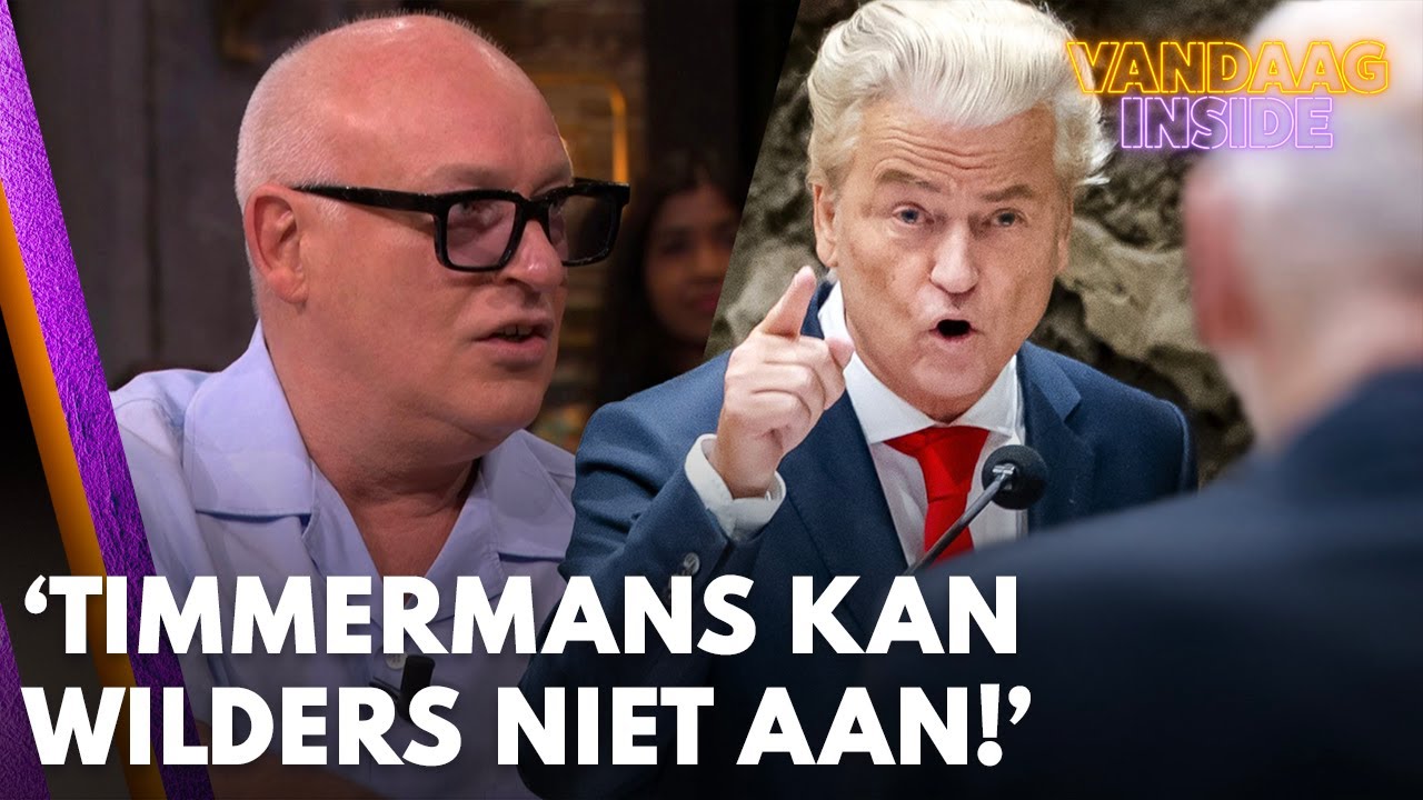 Ren&eacute; van der Gijp: 'Timmermans, Jetten en al die anderen hebben geen weerwoord op Wilders!'