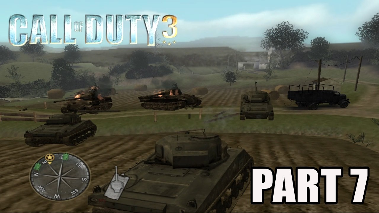 Call of Duty 3 Walkthrough PART 7  |  THE BLACK BARON Campaign