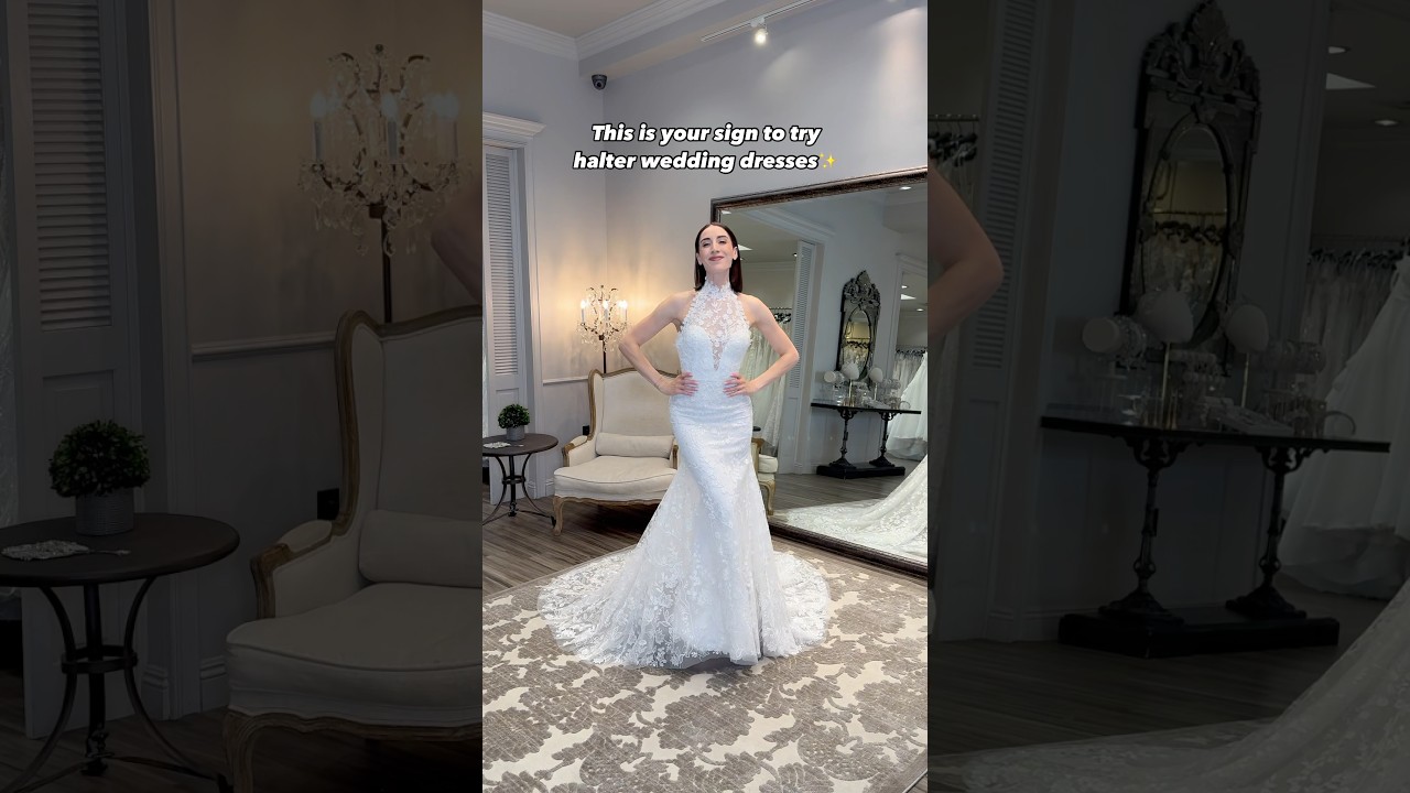 A SIGN to Buy a Halter Wedding Dress! 🤭