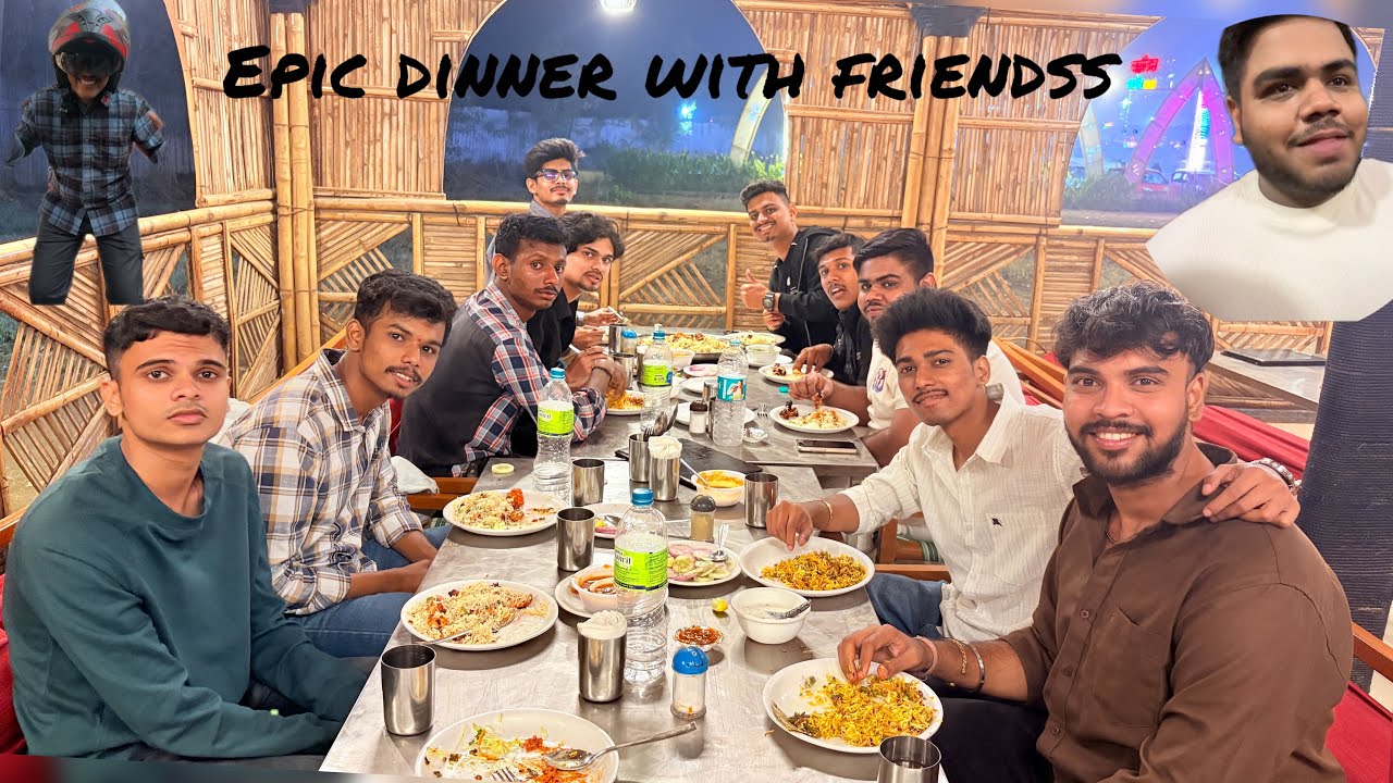 Dinner nahi, full tamasha zhala 😂🍽️