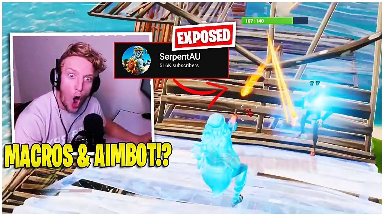 Streamers React to SerpentAU EXPOSED For Cheating | Tfue CALLS OUT Pros For Stream Sniping In Scrims