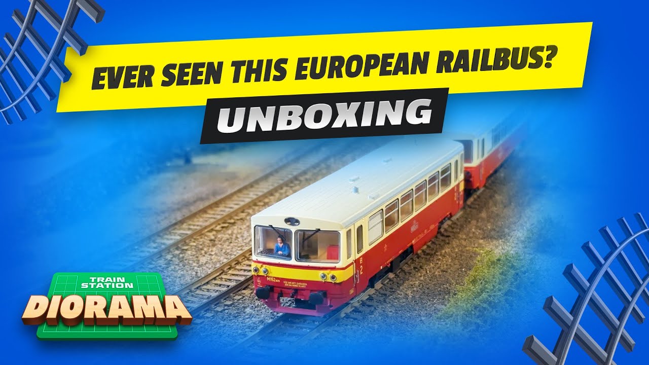 Unboxing: M 152 Diesel Railcar | Classic Czechoslovak Railbus in Miniature