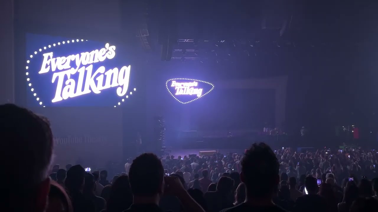 All Time Low Everyone's Talking Tour Intro - Cold Open and part of Oh No! 10/22/25 Youtube Theater