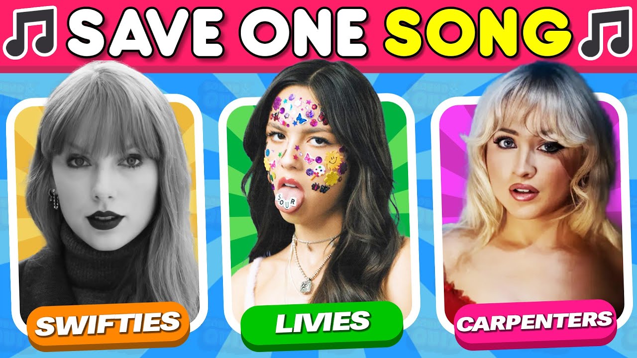 СОХРАНИТЕ ОДНУ ПЕСНЮ 🎵 Swifties VS Livies VS Carpenters🎶 | Музыкальный баттл 🔥