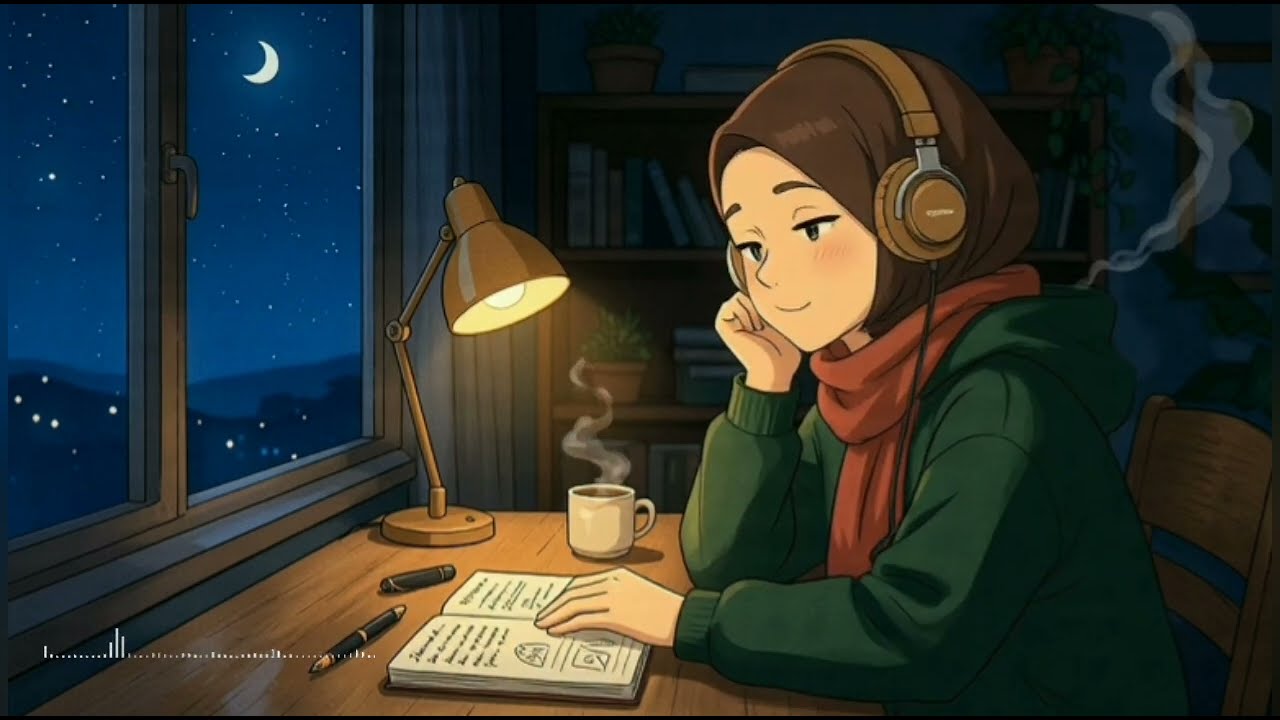 deep focus lofi 🌙 | soft night productivity radio