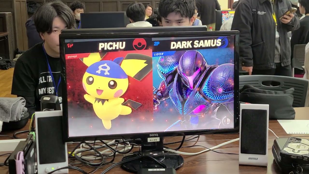 第5回　あのあのブラザーズ Yone_pi(ピチュー) vs いかろす(サムス、ダークサムス、ドンキーコング)