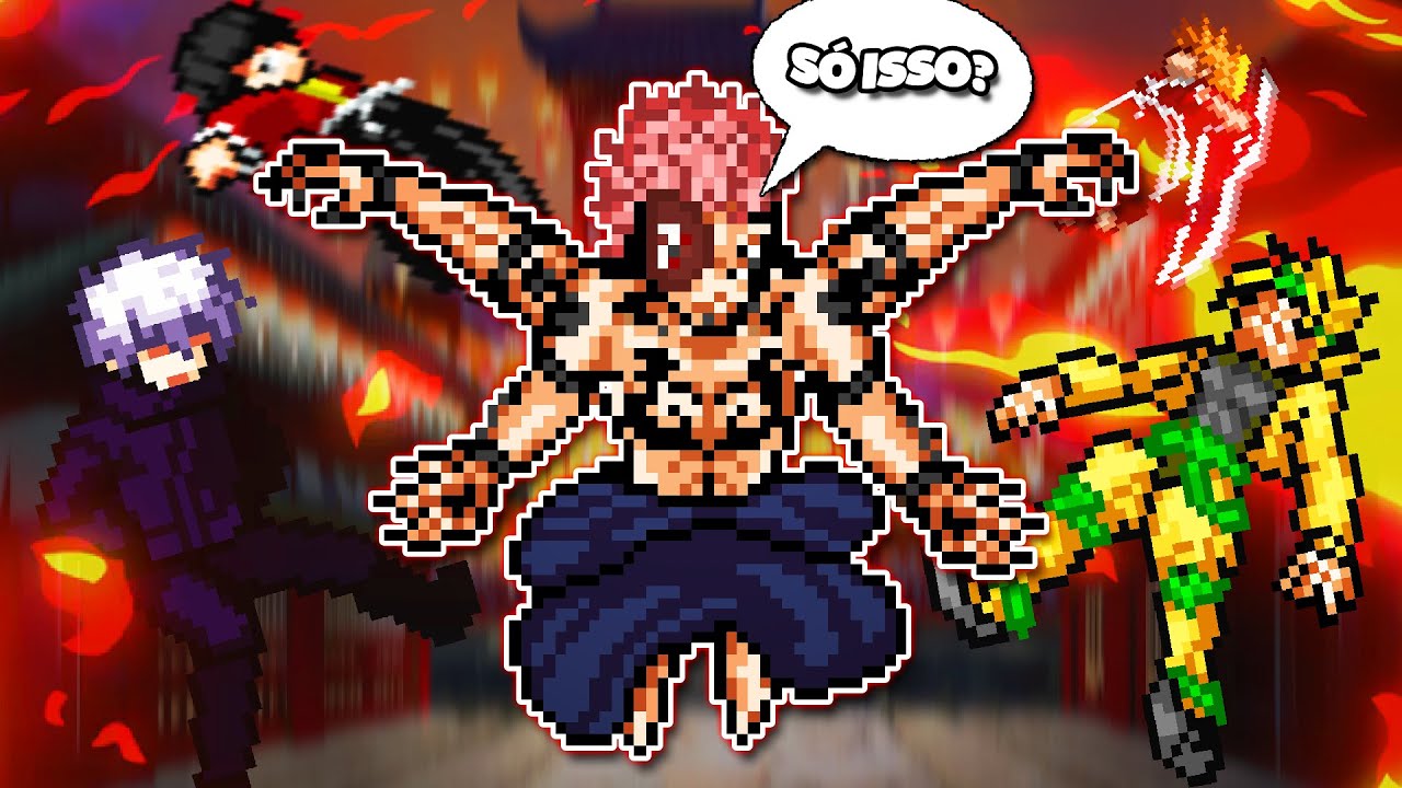 O SUKUNA HEIAN FOI ATUALIZADO NO MUGEN E FICOU ABSURDO (IMORTAL?)