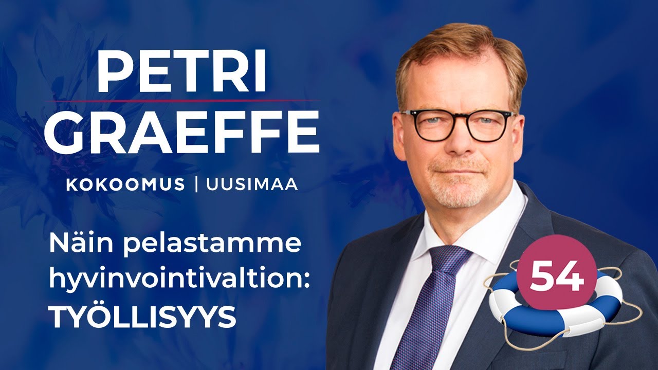 N&auml;in pelastamme hyvinvointivaltion: Ty&ouml;llisyys