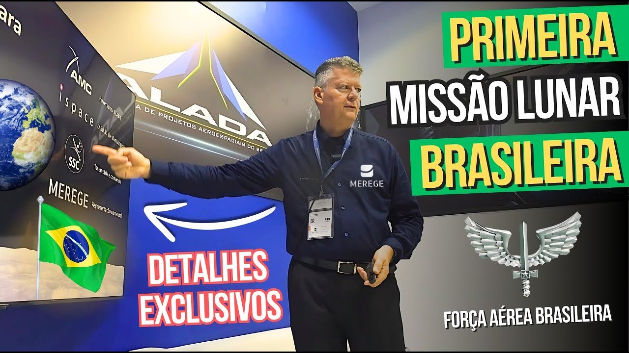 Brasil na Lua? Conheça a Alada da Força Aérea Brasileira  / FAB e  primeira missão Lunar Brasileira