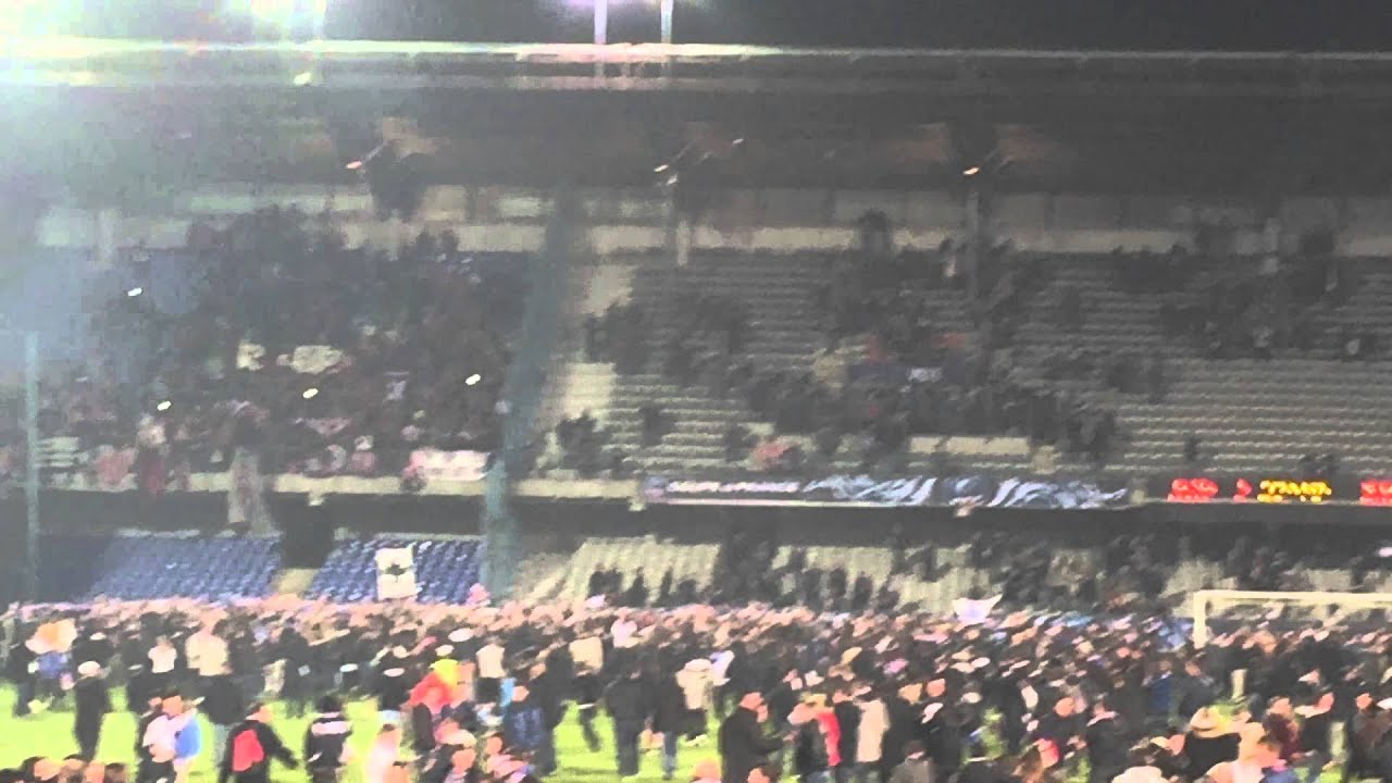 Auxerre Guingamp demi finale supporters