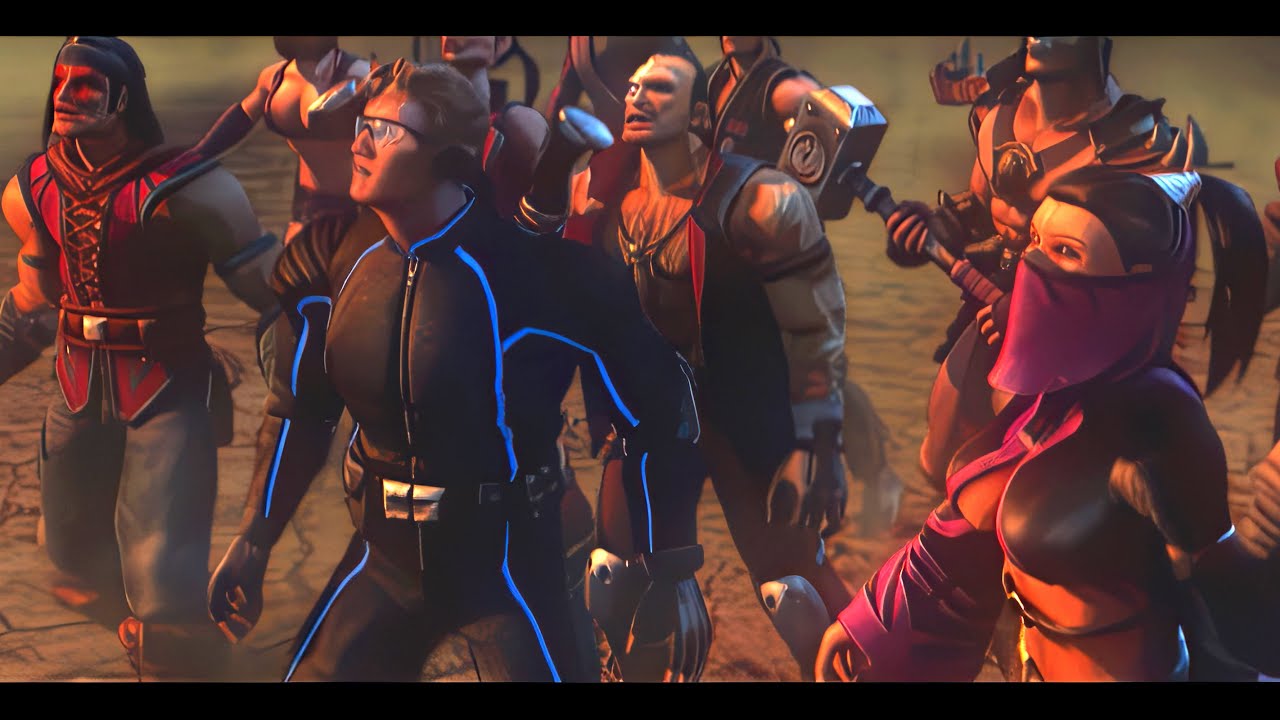 Вступительная заставка Mortal Kombat Armageddon в HD-качестве - ремастер для сверхширокоформатног...