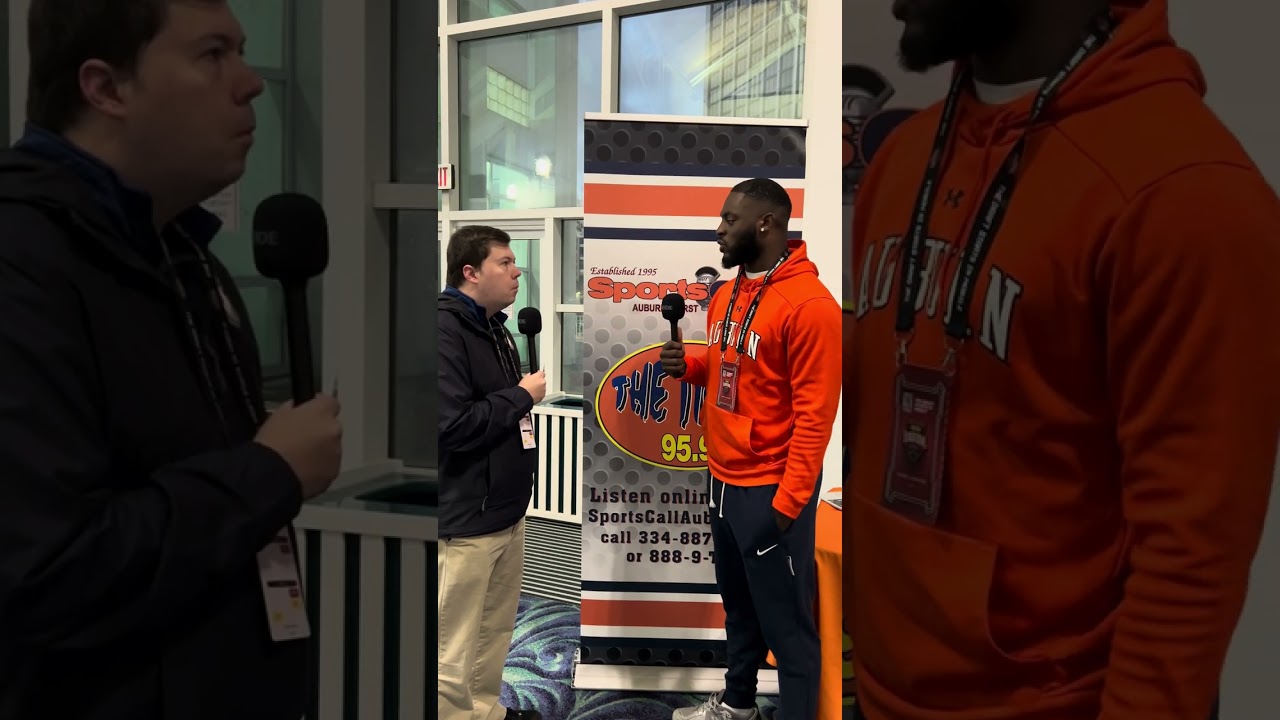 Auburn Football's Keyron Crawford is READY for NFL Draft, Next Steps at Panini Senior Bowl