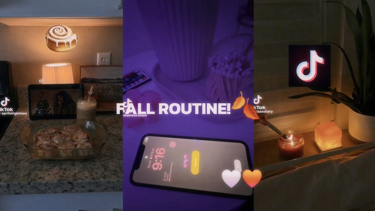 FALL ROUTINE TIKTOK COMPILATION!🤍🤎