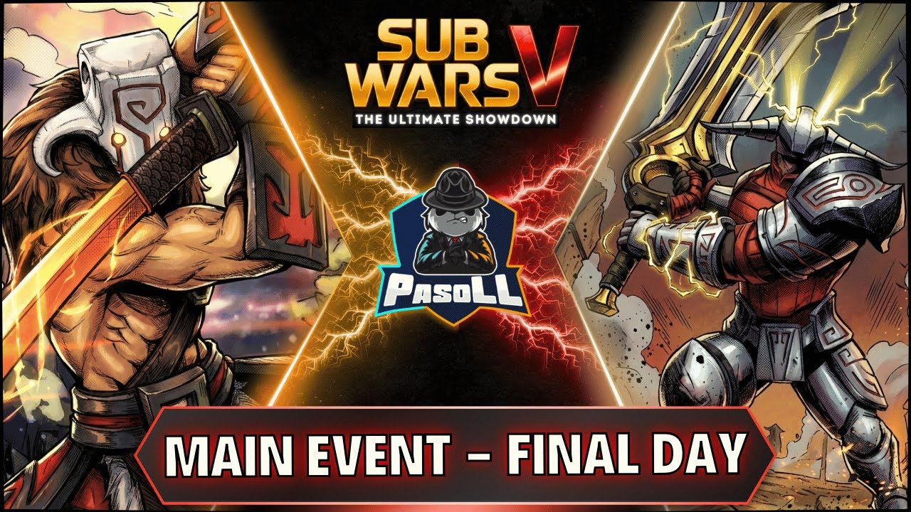 SUB WARS V - THE ULTIMATE SHOWDOWN | Main Event | Final Day | !contest