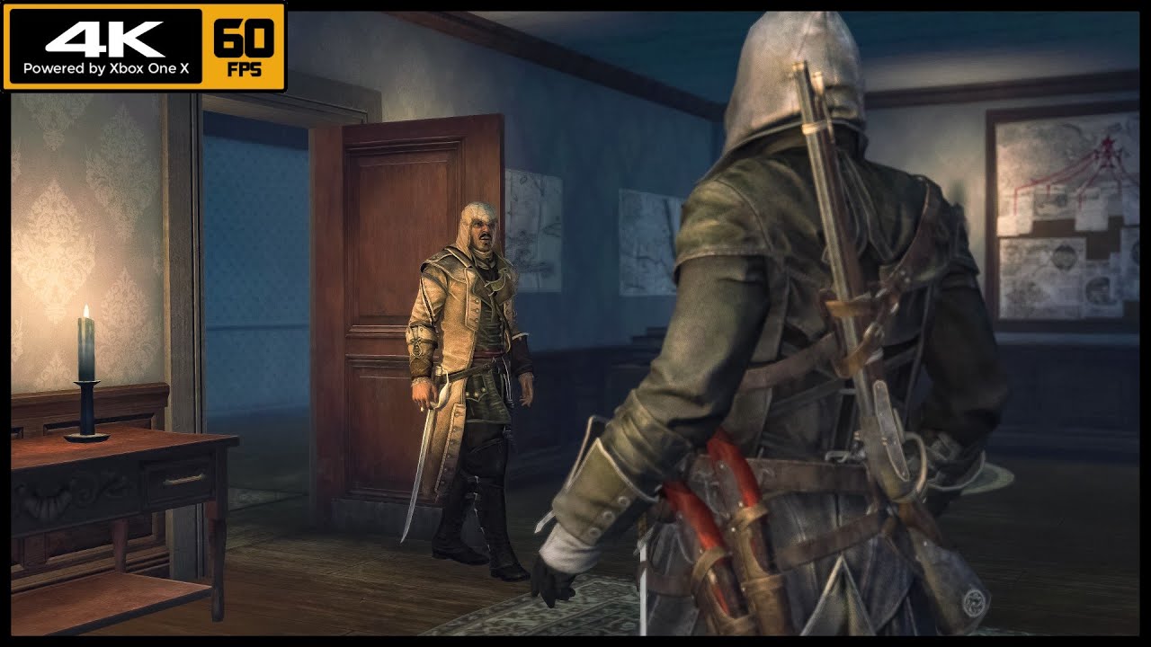 [4K] Traición de Shay / Assassin´s Creed Rogue / Xbox One X [60FPS]