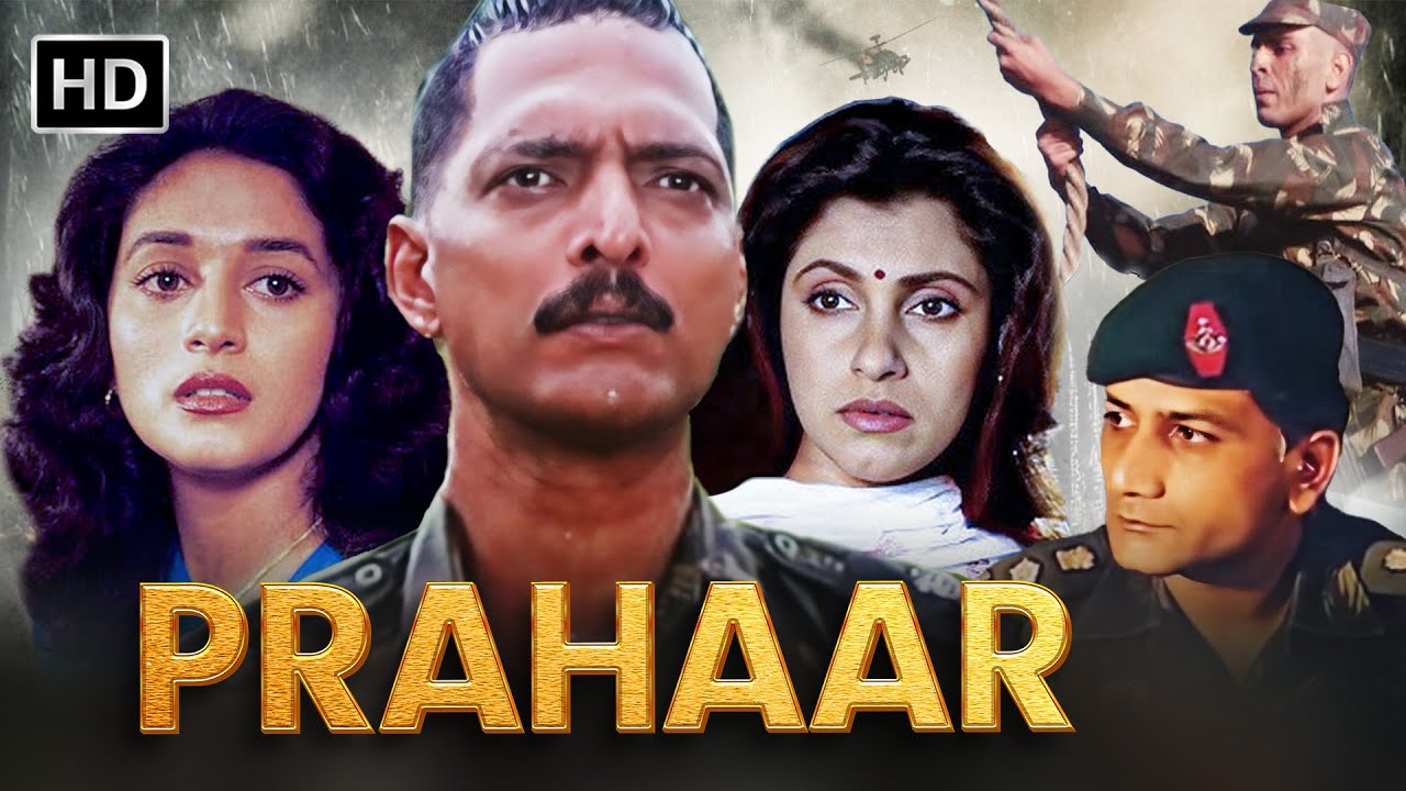 Prahaar (1991) Full Movie HD | Nana Patekar, Dimple Kapadia, Madhuri Dixit | Superhit Action Classic