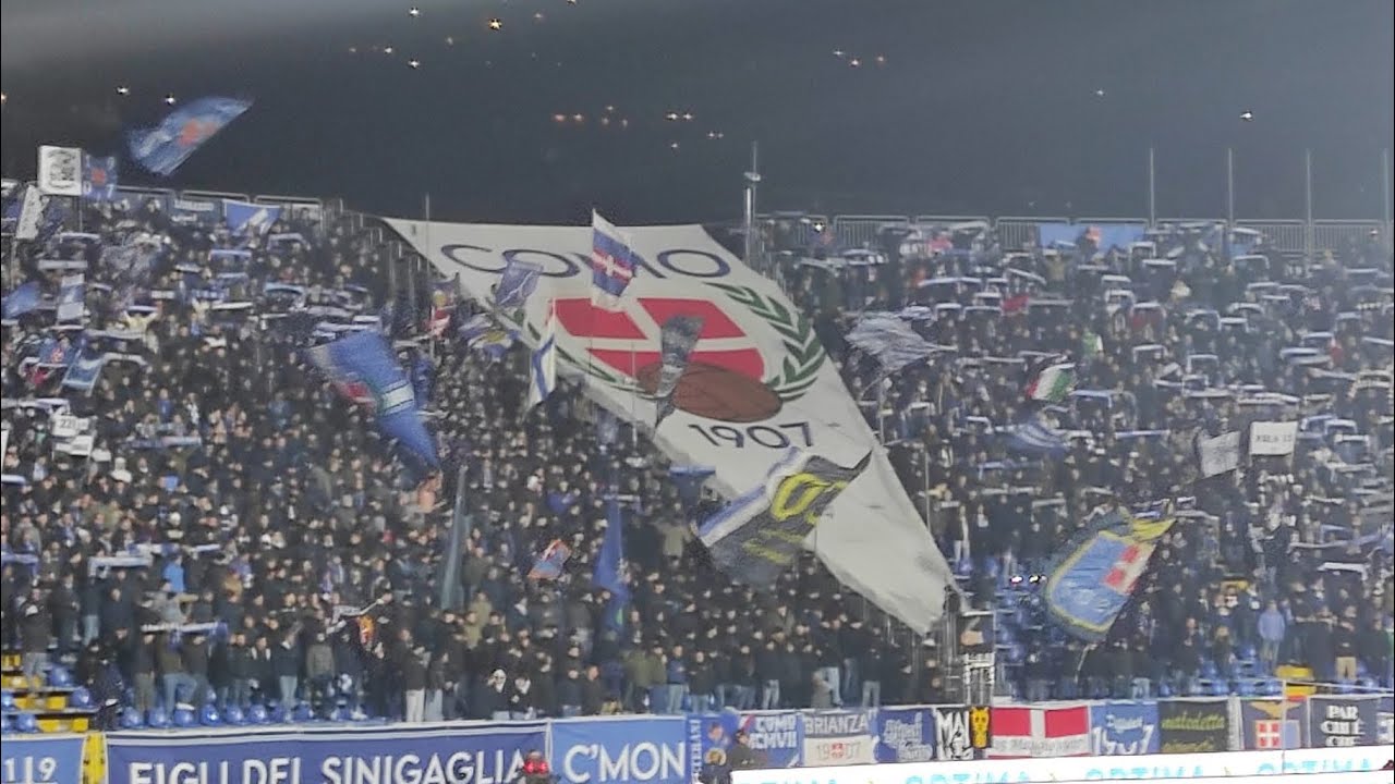 CURVA COMO 1907 in COMO SASSUOLO 2-0