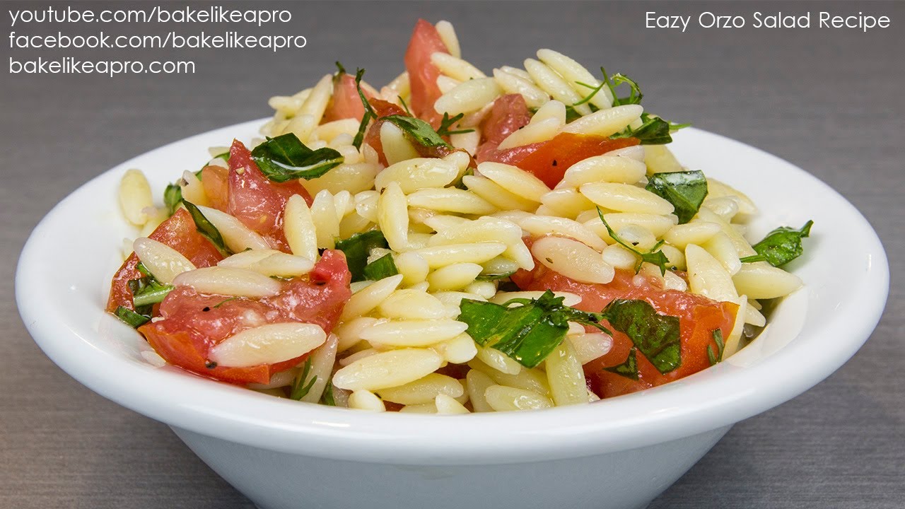 Easy Orzo Salad Recipe