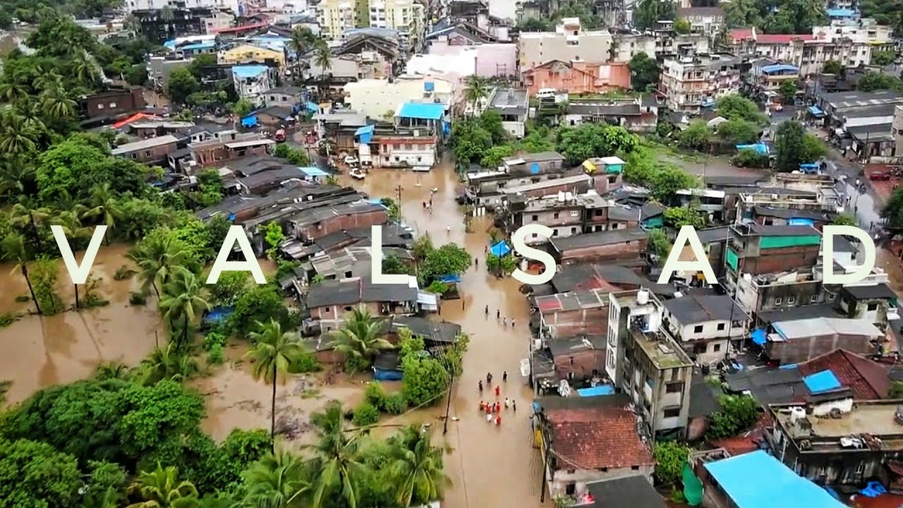 Valsad Gujarat Flood 2022 #valsad #valsadnews #flood #gujrat